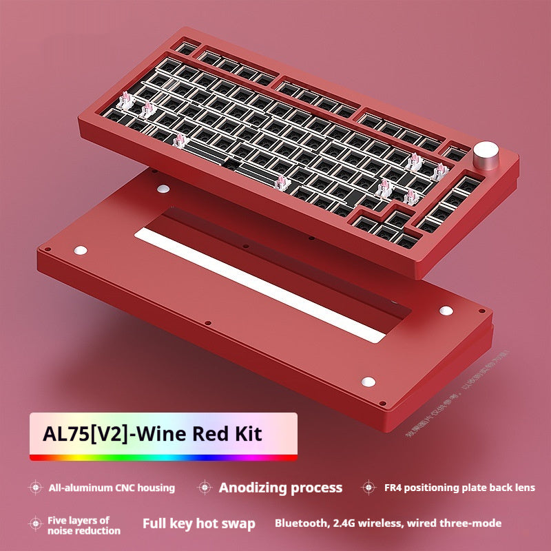 Heiji Snake Aluminum Mechanical Keyboard with Wired and Bluetooth Modes