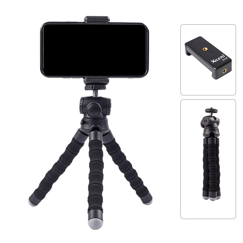 Portable Desktop Octopus Tripod with Ball Head for Mobile Shooting