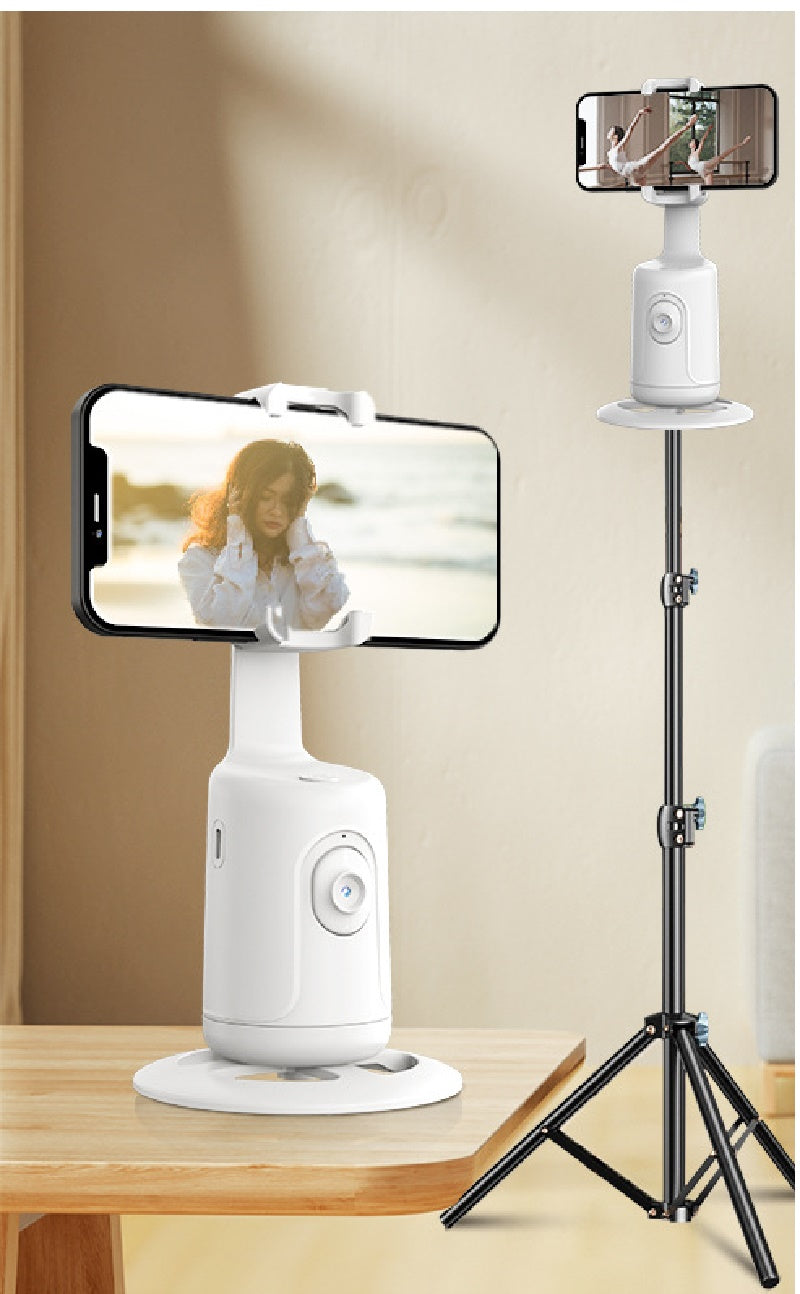 360 Auto Face Tracking AI Smart Gimbal Phone Holder for Video