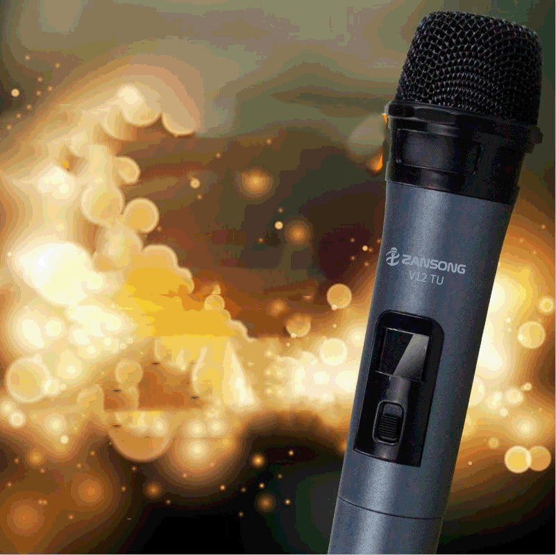Wireless V12 Microphone for Speaker, Computer, and Amplifier