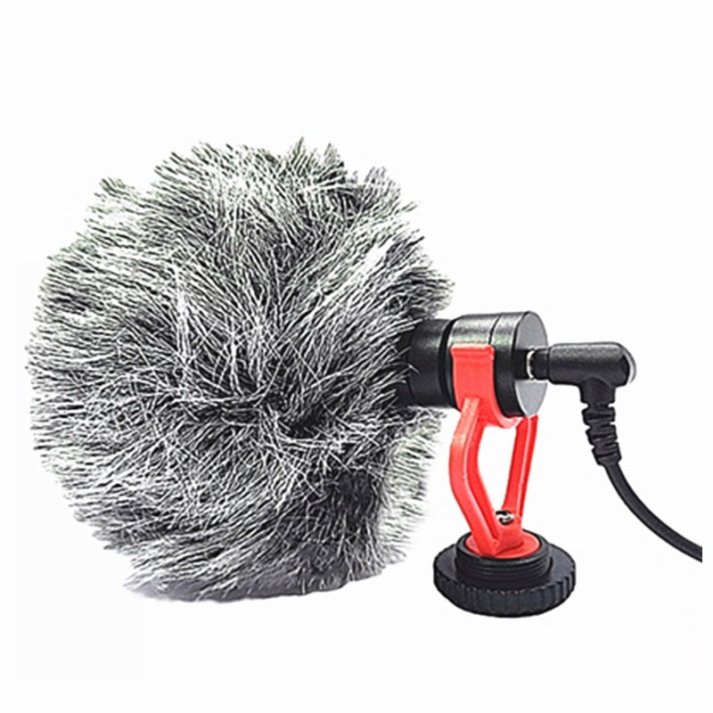 Gun-Type Condenser Microphone for Mobile Phone and SLR Camera